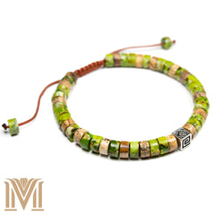 Verde Jasper Unisex Bracelet