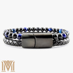 Azure Allure Men's Bracelet