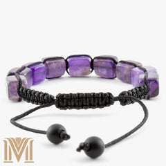 Violet Pulse Unisex Bracelet