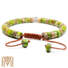 Verde Jasper Unisex Bracelet