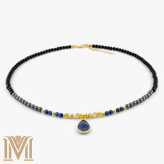 Midnight Teardrop Women's Necklace