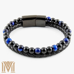 Azure Allure Men's Bracelet