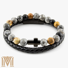 Shadowed Terrain Unisex Bracelet