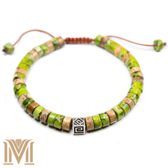 Verde Jasper Unisex Bracelet
