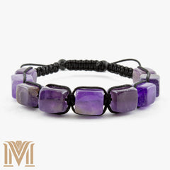 Violet Pulse Unisex Bracelet