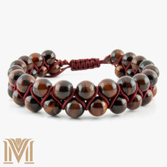 Crimson Calm Unisex Bracelet
