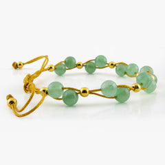 Emerald Glow Women's Bracelet