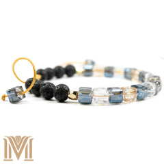 Crystalline Lava Glow Women's Bracelet