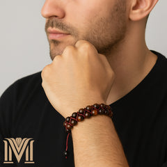 Crimson Calm Unisex Bracelet