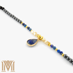 Midnight Teardrop Women's Necklace