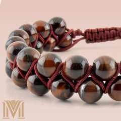 Crimson Calm Unisex Bracelet