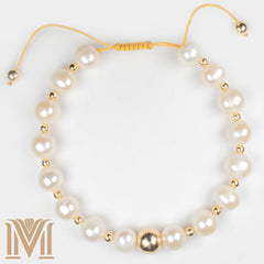 Pearl Gold Elegance Women's Bracelet