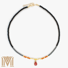 Sunset Teardrop Women's Necklace