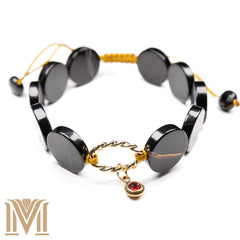 Black Onyx bracelet detail