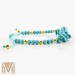 Macrame Turquoise bracelet