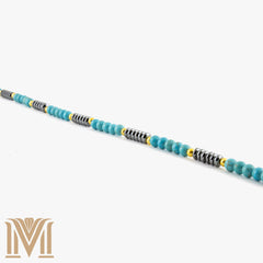 Turquoise Hematite necklace product view
