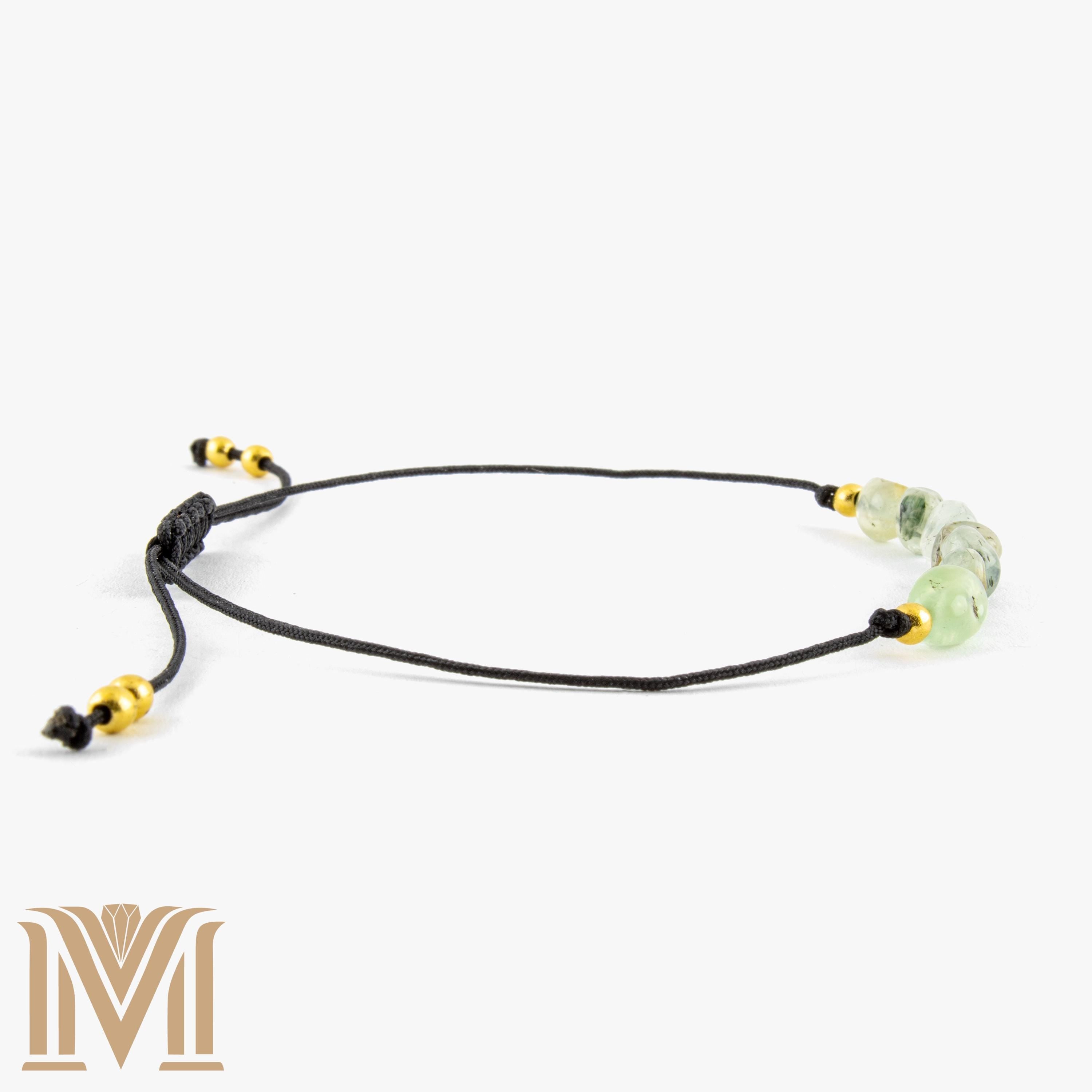 Adjustable gemstone bracelet