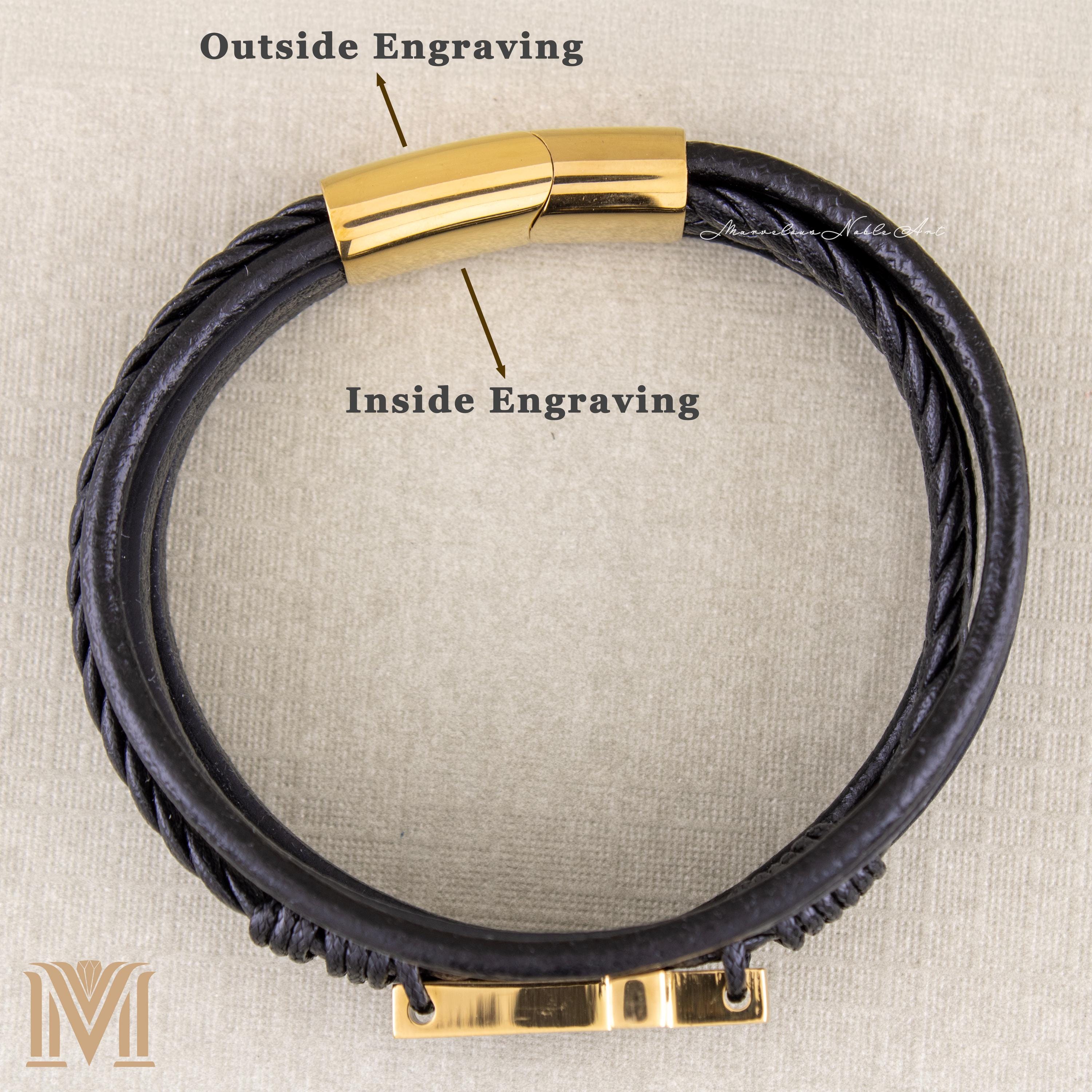 Clasp engraving options