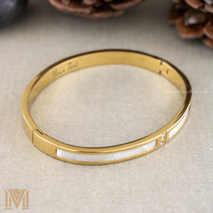 Personalized gold bracelet
