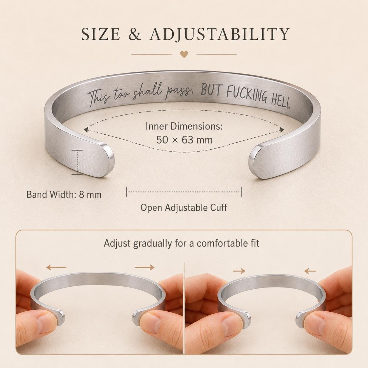 Custom engraving options infographic