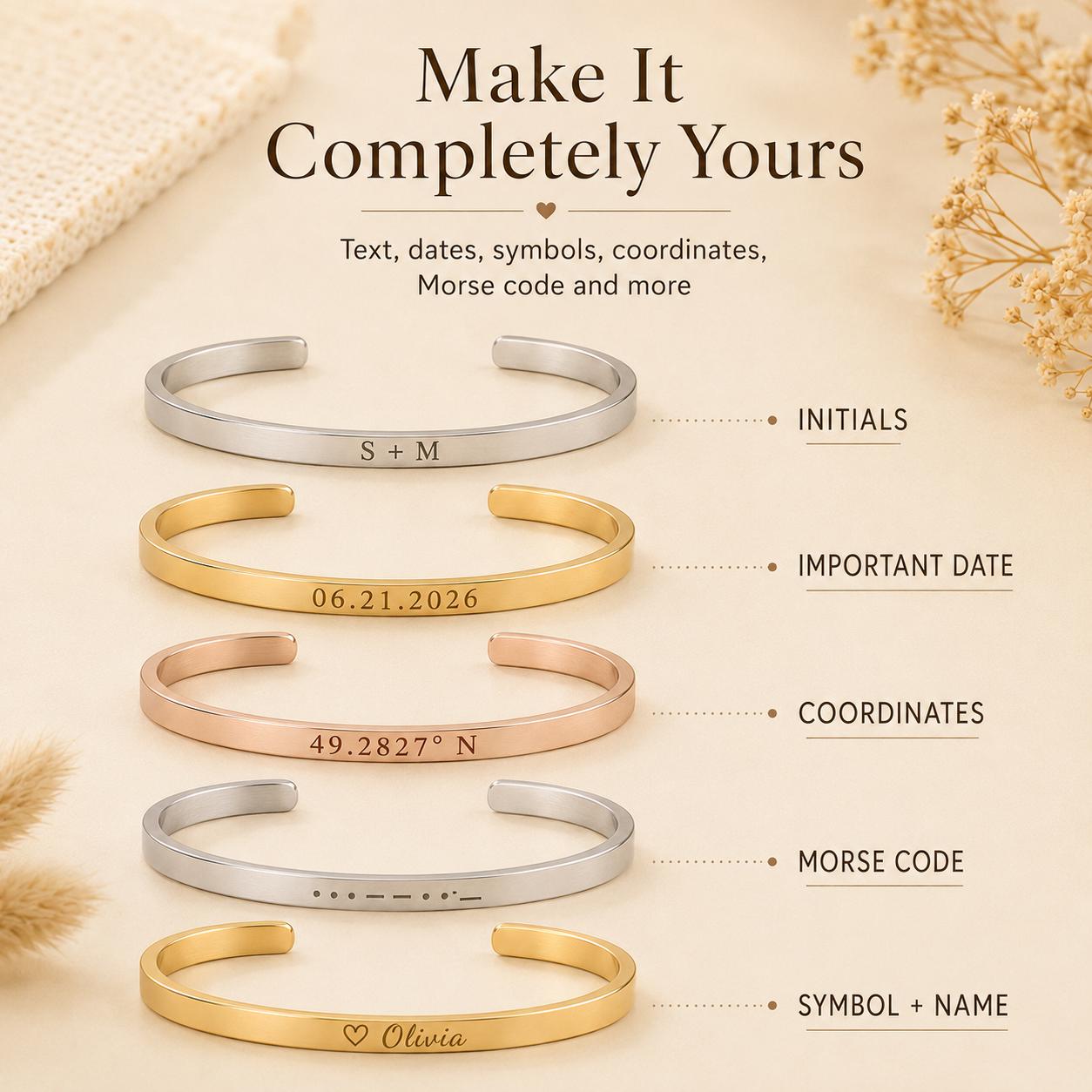 Custom engraving examples