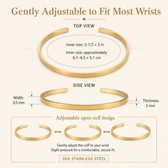 Personalized cuff size guide