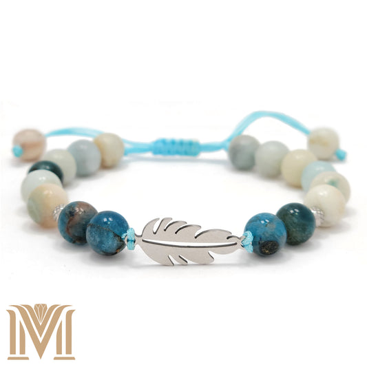 Feather Charm Bracelet