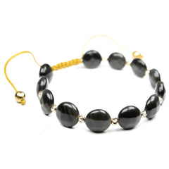 Natural Onyx Bracelet, bracelets for women, Black onyx faceted, Crystal bracelet, Unique Bracelet, Armband for woman , gift, bracelet femme