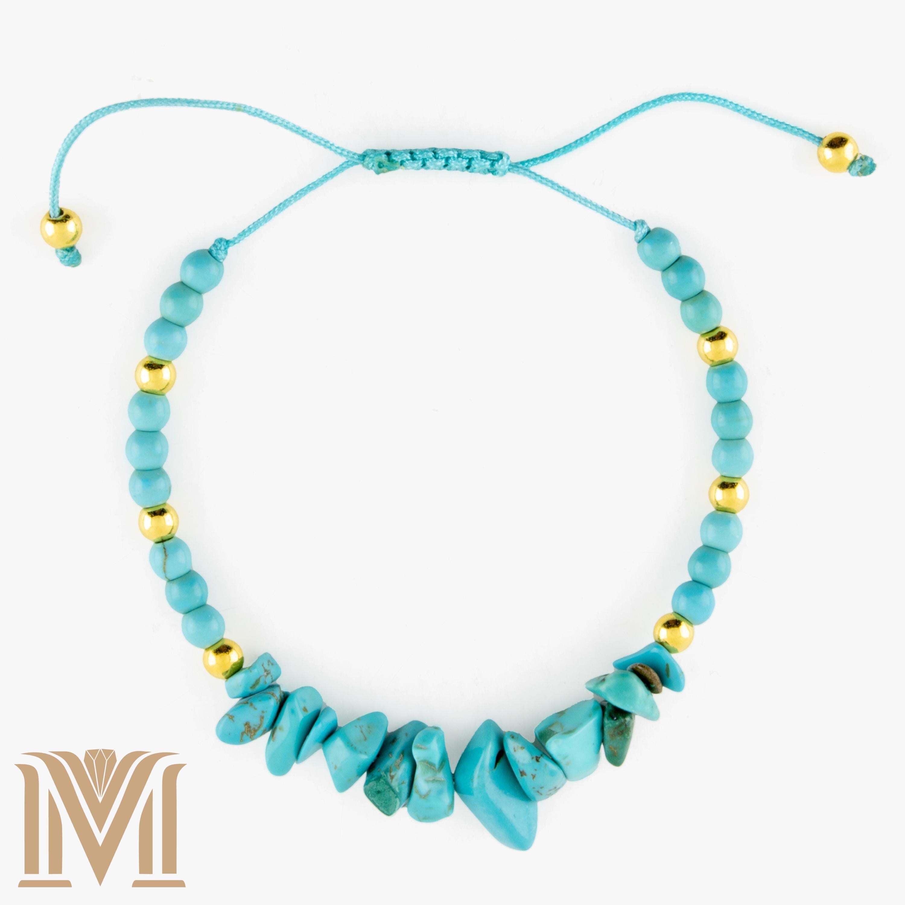 Turquoise bracelet detail