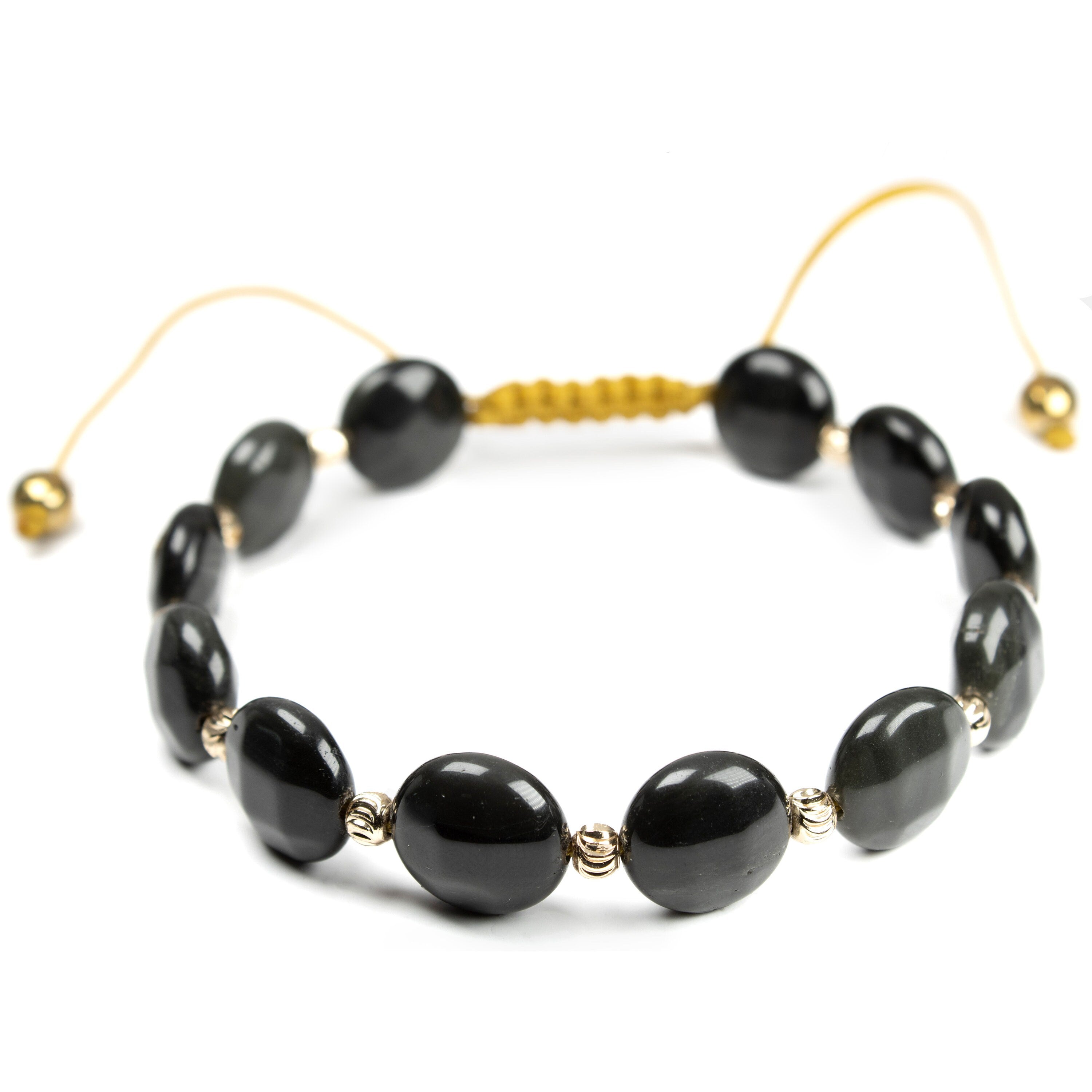 Natural Onyx Bracelet, bracelets for women, Black onyx faceted, Crystal bracelet, Unique Bracelet, Armband for woman , gift, bracelet femme