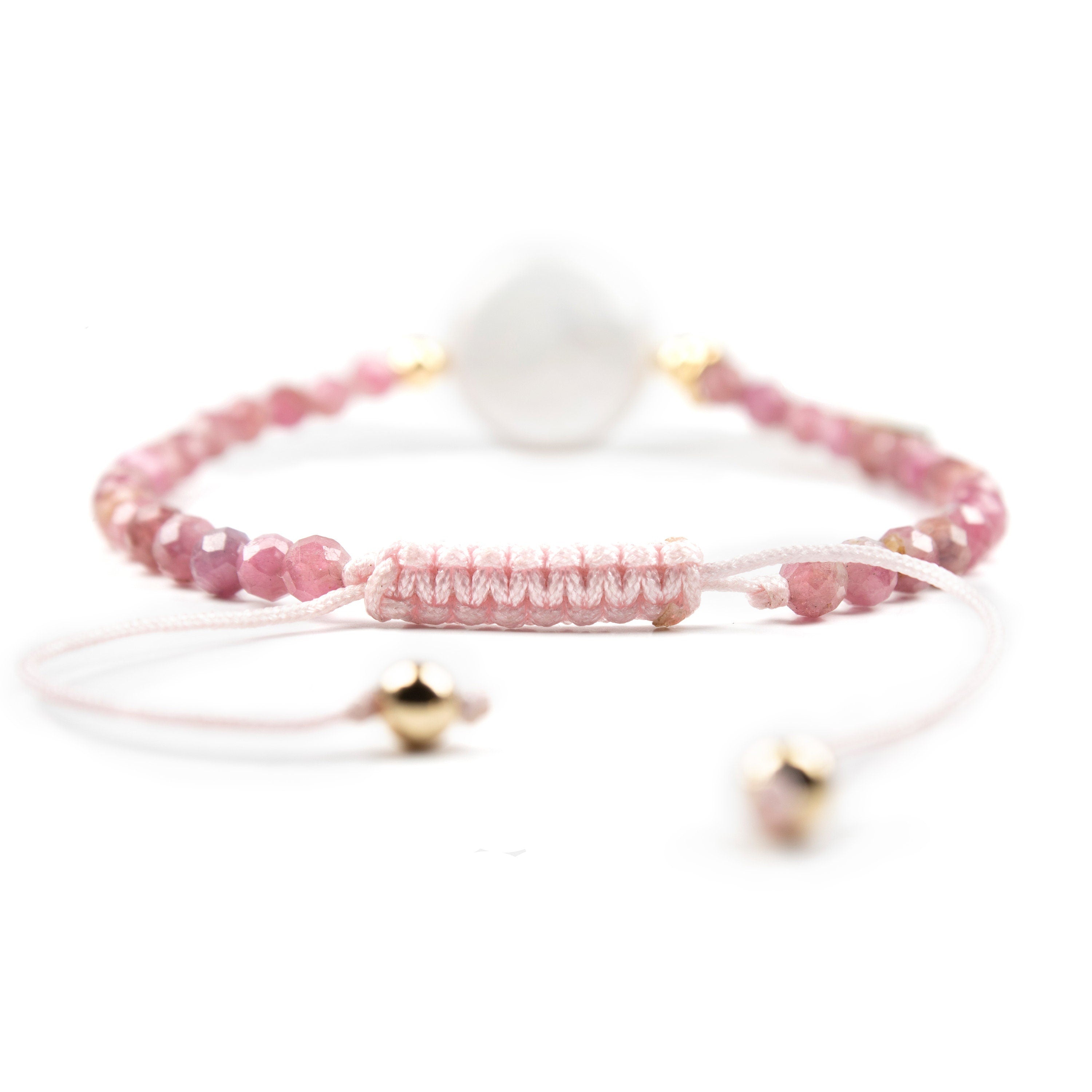 Natural Tourmaline and Pearl bracelet for women & girls, Butterfly charm, pink tourmaline, real Pearl bracelets, beads jewelry, gemstone